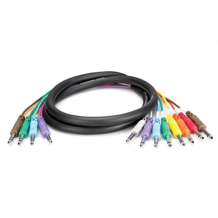 Hosa STP802 1/4" TRS to Dual 1/4" TS Insert Snake (2m) (HOS-STP802) - Gsus4