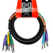 Hosa STP802 1/4" TRS to Dual 1/4" TS Insert Snake (2m) (HOS-STP802) - Gsus4