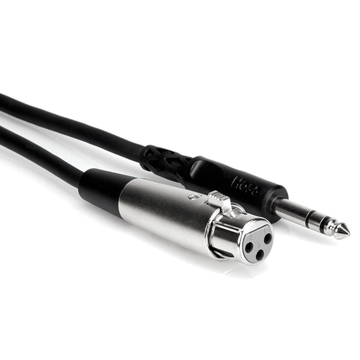 Hosa STX-110F XLR(F) to 1/4" TRS Balanced Interconnect Cable (10ft) (HOS-STX110F) - Gsus4
