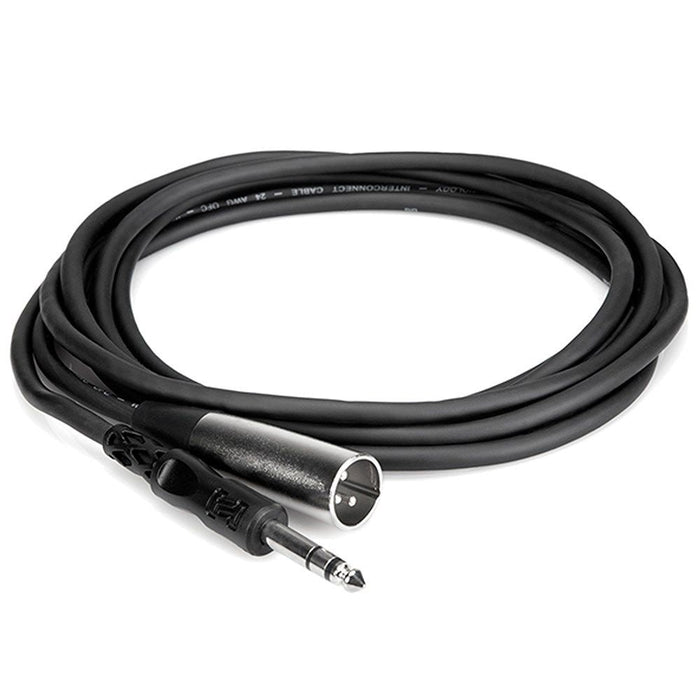 Hosa STX-110M 1/4" TRS to XLR(M) Balanced Interconnect Cable (10ft) (HOS-STX110M) - Gsus4