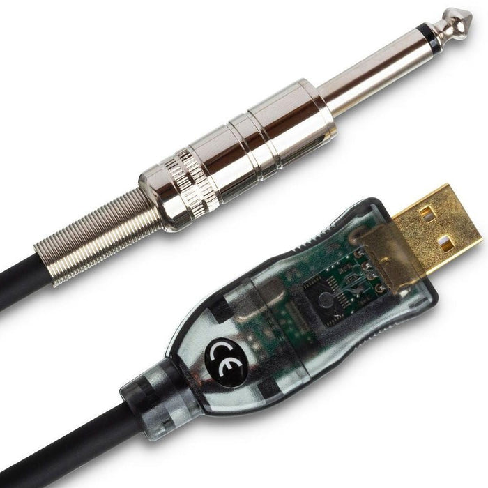 Hosa Tracklink Guitar 1/4" TS to USB Interface (HOS-USQ110) - Gsus4