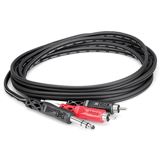 Hosa TRS-203 1/4" TRS to Dual RCA Insert Cable (3m) (HOS-TRS203) - Gsus4