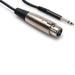 Hosa TTX-103F TT/Bantam TRS to XLR(F) Balanced Interconnect Cable (3ft) (HOS-TTX103F) - Gsus4