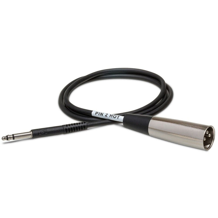 Hosa TTX-103M TT/Bantam TRS to XLR(M) Balanced Interconnect Cable (3ft) (HOS-TTX103M) - Gsus4