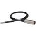 Hosa TTX-103M TT/Bantam TRS to XLR(M) Balanced Interconnect Cable (3ft) (HOS-TTX103M) - Gsus4