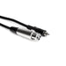 Hosa XRF105 Unbalanced Cable XLR3F to RCA - 5-foot (HOS-XRF105) - Gsus4