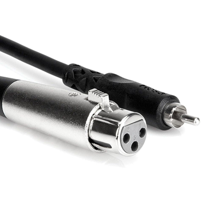 Hosa XRF110 XLR(F) to RCA Unbalanced Interconnect Cable (10ft) (HOS-XRF110) - Gsus4
