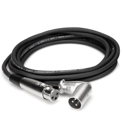 Hosa XRR1015 XLR(F) to Right-Angle XLR(M) Balanced Interconnect Cable (1.5ft) (HOS-XRR1015) - Gsus4