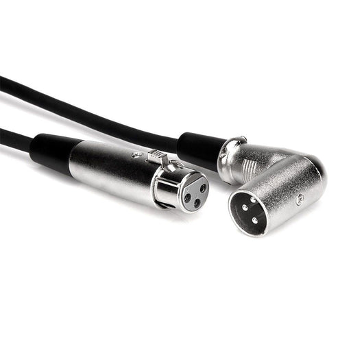 Hosa XRR1015 XLR(F) to Right-Angle XLR(M) Balanced Interconnect Cable (1.5ft) (HOS-XRR1015) - Gsus4