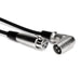 Hosa XRR1015 XLR(F) to Right-Angle XLR(M) Balanced Interconnect Cable (1.5ft) (HOS-XRR1015) - Gsus4