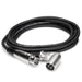 Hosa XRR105 XLR(F) to Right-Angle XLR(M) Balanced Interconnect Cable (5ft) (HOS-XRR105) - Gsus4