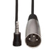 Hosa XVM-101M XLR(M) to Right-Angle 3.5mm TRS Microphone Cable (1ft) (HOS-XVM101M) - Gsus4