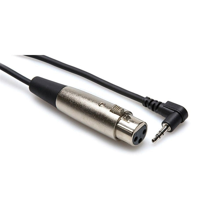 Hosa XVM-105F XLR(F) to Right-Angle 3.5mm TRS Microphone Cable (5ft) (HOS-XVM105F) - Gsus4