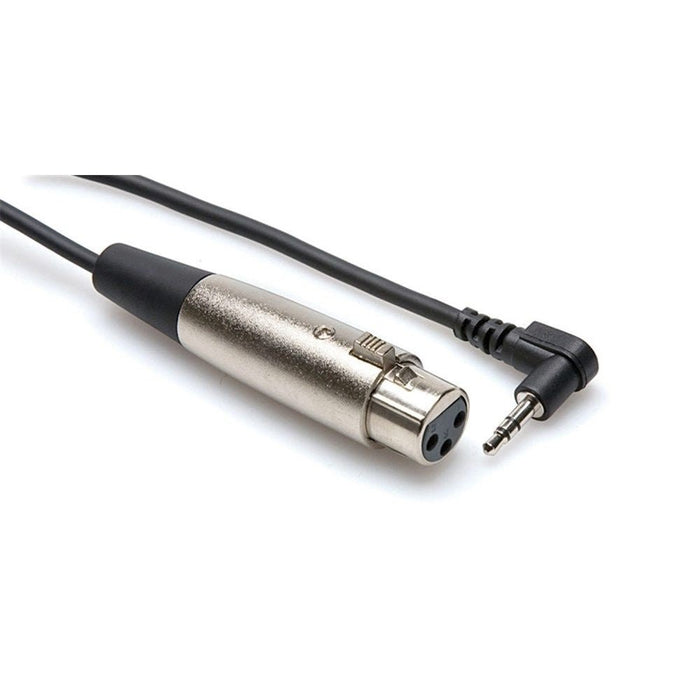 Hosa XVM-110F XLR(F) to Right-Angle 3.5mm TRS Microphone Cable (10ft) (HOS-XVM110F) - Gsus4