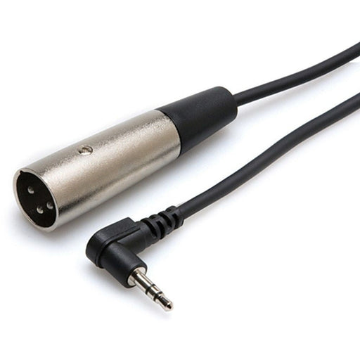 Hosa XVM-110M Right-Angle 3.5mm TRS to XLR(M) Microphone Cable (10ft) (HOS-XVM110M) - Gsus4