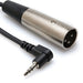 Hosa XVM-110M Right-Angle 3.5mm TRS to XLR(M) Microphone Cable (10ft) (HOS-XVM110M) - Gsus4