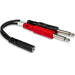 Hosa | YMP434 | Stereo Breakout Y - Calbe Adapter | 3.5mm TRS Female To Dual 1/4" TS (HOS - YMP434) - Gsus4