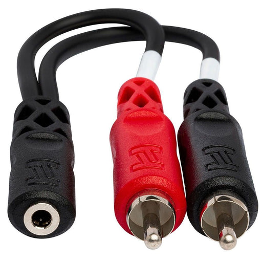 Hosa YMR197 Stereo Breakout 3.5 mm TRSF to Dual RCA (HOS-YMR197) - Gsus4