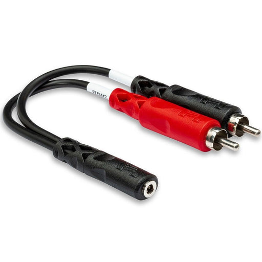 Hosa YMR197 Stereo Breakout 3.5 mm TRSF to Dual RCA (HOS-YMR197) - Gsus4