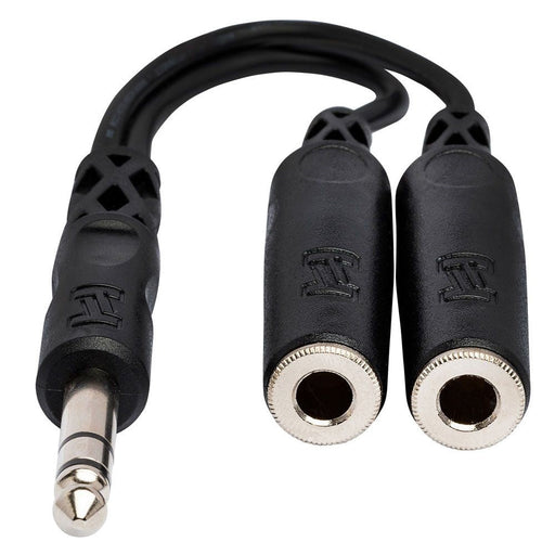 Hosa YPP-118 1/4" TRS(M) to Dual 1/4" TRS(F) Y-Cable Adaptor (HOS-YPP118) - Gsus4