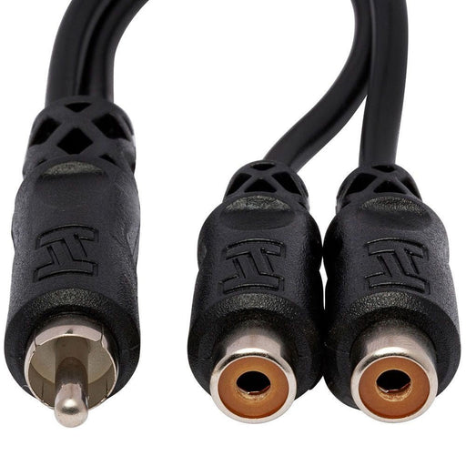 Hosa YRA-104 RCA(M) to Dual RCA(F) Y-Cable Adaptor (HOS-YRA104) - Gsus4