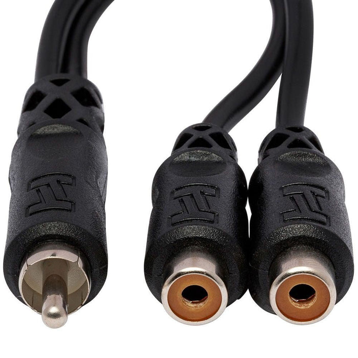 Hosa YRA-104 RCA(M) to Dual RCA(F) Y-Cable Adaptor (HOS-YRA104) - Gsus4