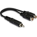 Hosa YRA-104 RCA(M) to Dual RCA(F) Y-Cable Adaptor (HOS-YRA104) - Gsus4