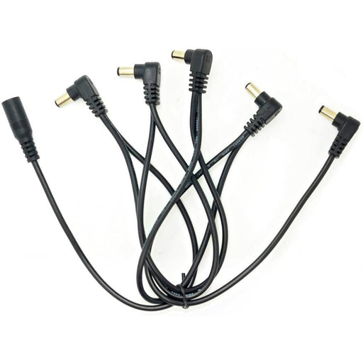 Hotone 5-Plug Angled Head DC Power Cable - Daisy Chain (HT-DCA-5) - Gsus4