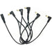 Hotone 5-Plug Angled Head DC Power Cable - Daisy Chain (HT-DCA-5) - Gsus4