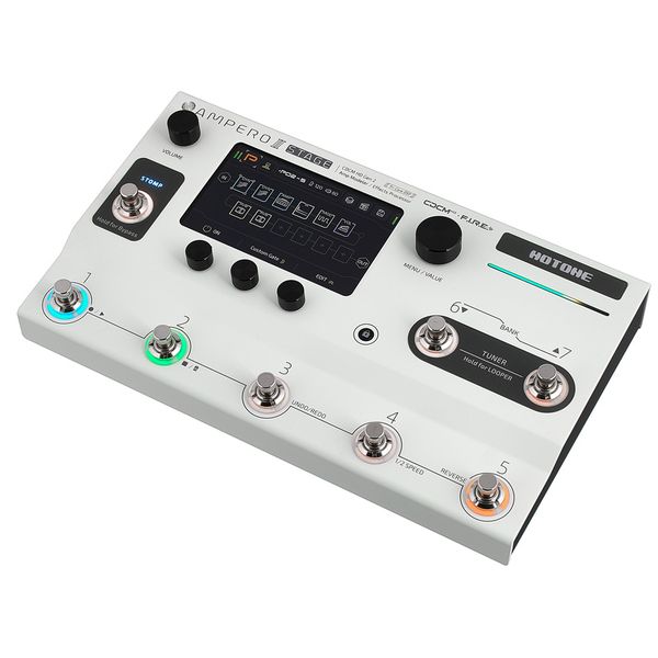 Hotone AMPERO II STAGE Tri-Core DSP Amp Modeller & Multi Effects