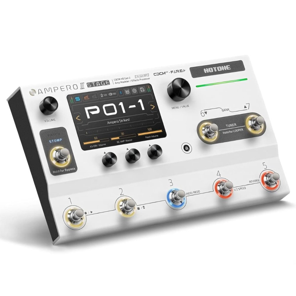 Hotone Ampero II Stage multi-effects processor