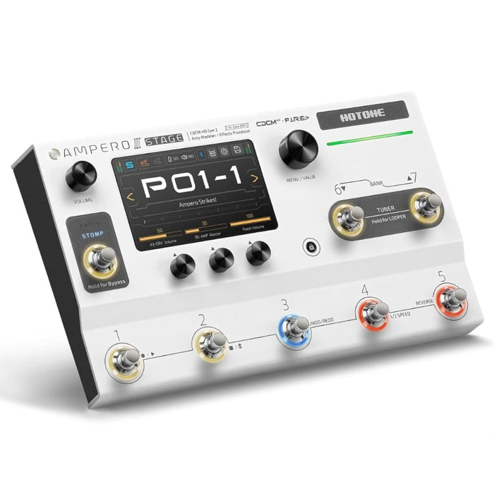 Hotone AMPERO II STAGE Tri-Core DSP Amp Modeller & Multi Effects Processor (HT-AMPERO-II-ST) - Gsus4