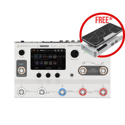 Hotone | AMPERO II STAGE | Tri - Core DSP | Amp Modeller & Multi Effects Processor (HT-AMPERO-II-ST) - Gsus4
