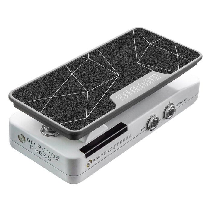 dual expression pedal Hotone | AMPERO PRESS II | Mini Dual Expression Pedal w/ Footswitch