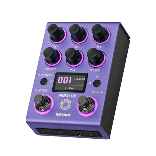 Hotone FREQLUX Tri-Voice Pitch & Harmony Pedal (HT-FREQLUX) - Gsus4