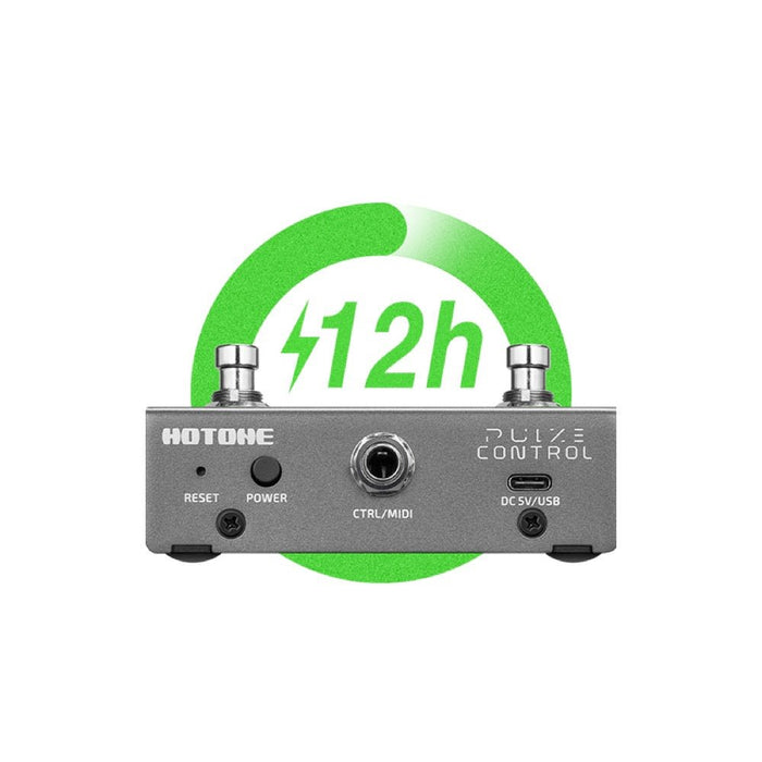 Hotone | Pulze Control | Battery Powered Wireless MIDI Controller & Switch (HT - PULZE - CONTRL) - Gsus4