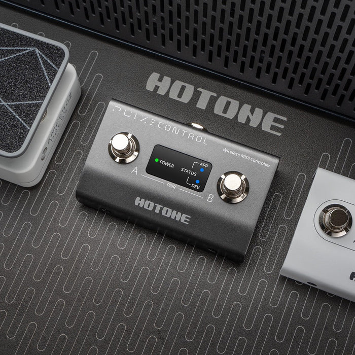 Hotone | Pulze Control | Battery Powered Wireless MIDI Controller & Switch (HT - PULZE - CONTRL) - Gsus4
