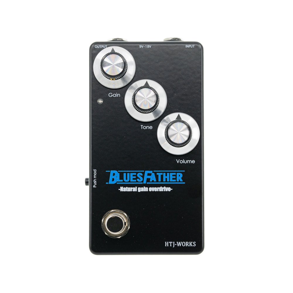 HTJ-WORKS BLUES FATHER Natural Gain Overdrive Based on