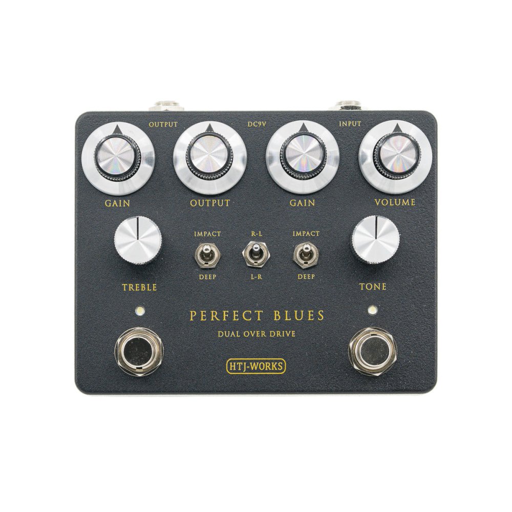 HTJ-WORKS | PERFECT BLUES | Dual Overdrive | Klon & Blues Breaker