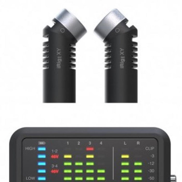 IK Multimedia iRig Mic XY For iRig Pro Quattro I/O (IKMT_IP-IRIG-QTRMICXY-IN) - Gsus4