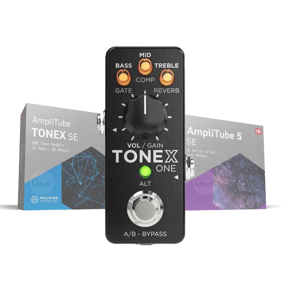 IK Multimedia TONEX ONE AI Modelling Amp & Effects Pedal