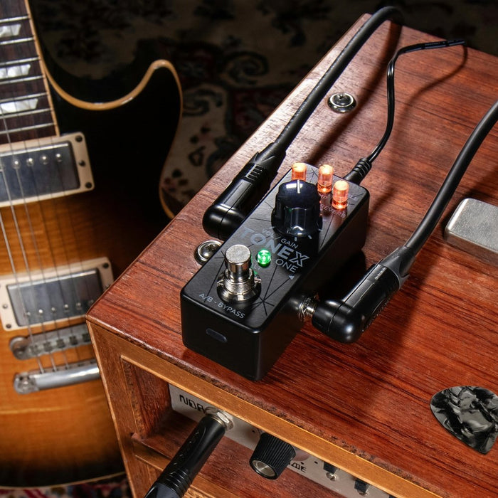 ai guitar pedal IK Multimedia | TONEX ONE | AI Modelling Amp & Effects Pedal