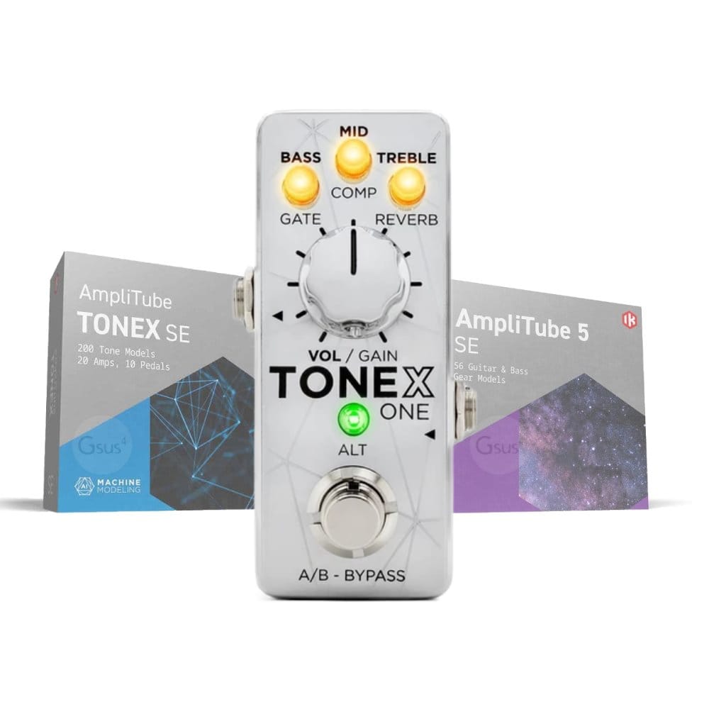 IK Multimedia | TONEX ONE Chrome | Joe Satriani Limited Edition
