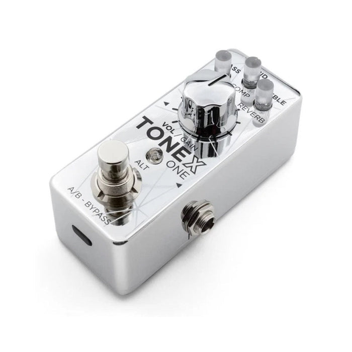 IK Multimedia | TONEX ONE Chrome | Joe Satriani Limited Edition | AI Modelling Amp & Effects Pedal (IKMT_XG - PEDAL - TONEXONE - CR) - Gsus4