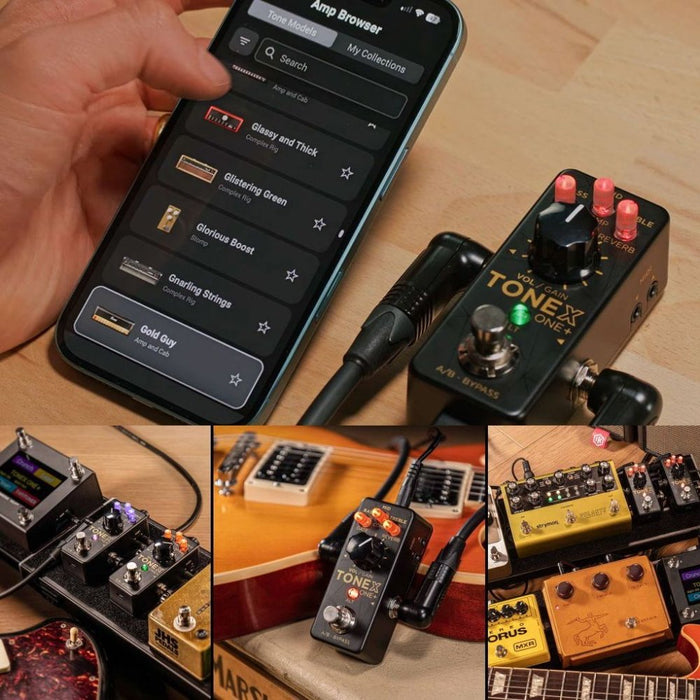 IK Multimedia | TONEX ONE+ PLUS | w/ MIDI & Wireless Control | AI ...