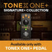 IK Multimedia | TONEX ONE+ PLUS | w/ MIDI & Wireless Control | AI Modelling Amp & Effects Pedal | PRE - ORDER (Ships in July) (IKMT_XG-TNXONE-PLUS-IN) - Gsus4