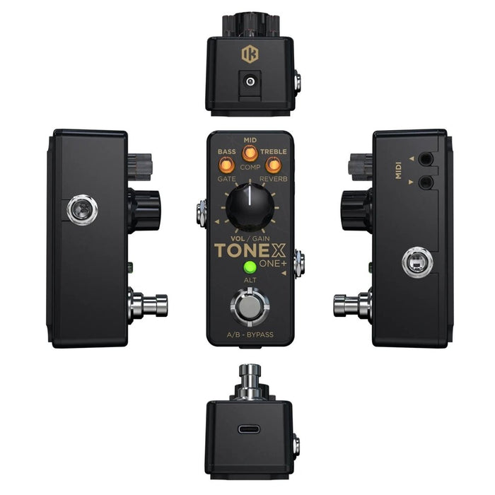 IK Multimedia | TONEX ONE+ PLUS | w/ MIDI & Wireless Control | AI Modelling Amp & Effects Pedal | PRE - ORDER (Ships in July) (IKMT_XG-TNXONE-PLUS-IN) - Gsus4
