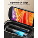 Ikarao Shell S2 Smart Karaoke Machine w/ 8" Touchscreen Display & 2x Wireless Microphones (IK-Shell-S2) - Gsus4