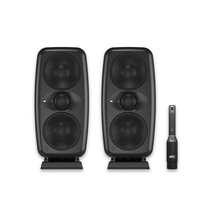 IK Multimedia | iLoud MTM MK2 | PAIR | Compact Hi-Res Monitors | w/ ARC Microphone