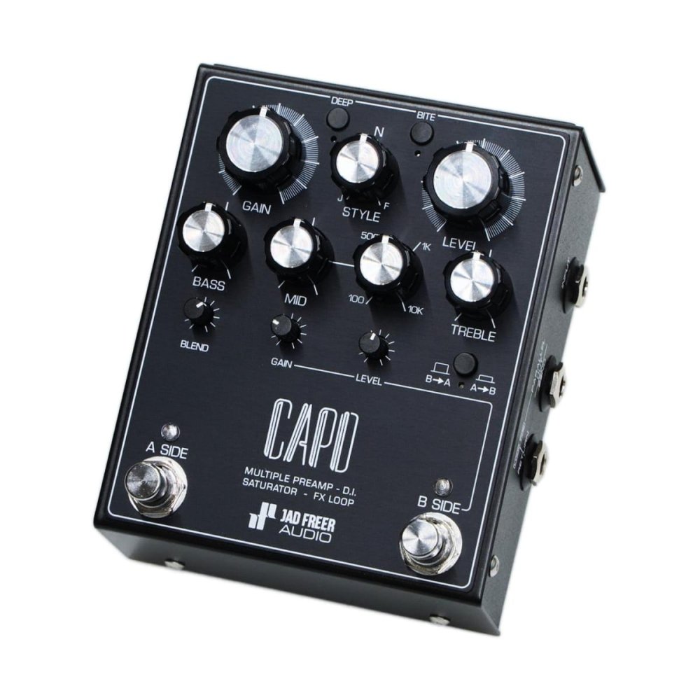 Jad & Freer Audio CAPO 4-in-1 Multi-Preamp, Saturator, DI & FX Loop for Bass